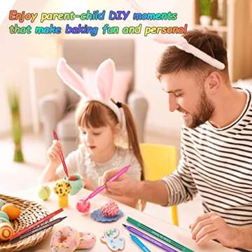 Vibrant Edible Food Coloring Pens for Decorating Baked Goods