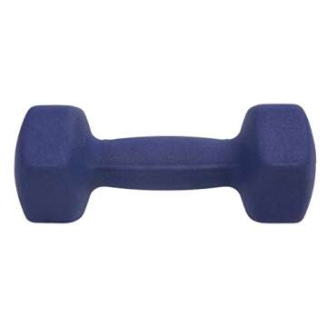 Sunny Health & Fitness Neoprene Dumbbell, Blue (NO. 021-8-PAIR)