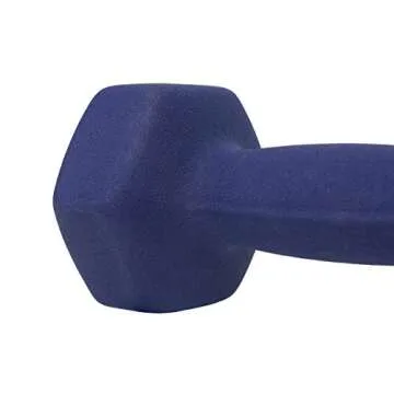 Sunny Health & Fitness Neoprene Dumbbell, Blue (NO. 021-8-PAIR)