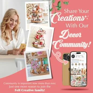 Mini Felt Letter Board Set for Creative Displays 3-Pack