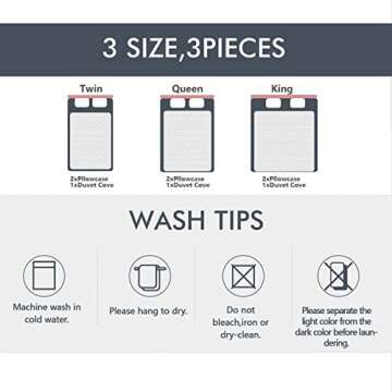 Eternal Moment Duvet Cover Set 3 Piece Set, Brushed Microfiber Hotel Collection Ultra Soft, Comforter Cover with Zipper Closure and 2 Pillowcases, Leopard-Queen