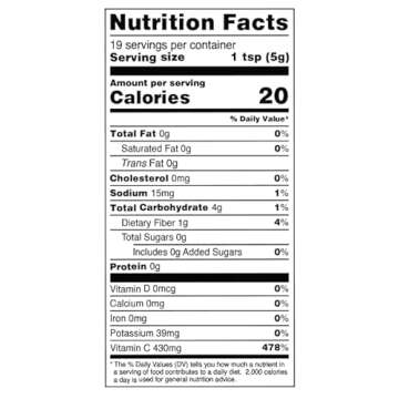 Terrasoul Superfoods Organic Camu Camu Powder, 3.5 Oz, Amazonian Superfruit for Immune Support, Smoothie Boost, and Vitamin C Antioxidant-Rich Recipes