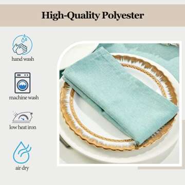 Mebakuk Premium Cloth Napkins for Elegant Dining