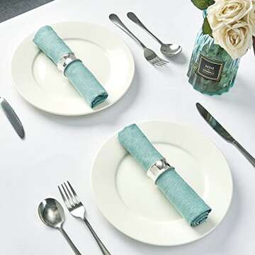 Mebakuk Premium Cloth Napkins for Elegant Dining