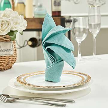 Mebakuk Premium Cloth Napkins for Elegant Dining