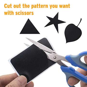 ONUPGO Chalkboard Labels-180pcs Waterproof Reusable Blackboard Stickers with 1 Liquid Chalk Marker for Mason Jars, Parties Decoration, Craft Rooms, Weddings, Storage, Organize Your Home & Kitchen