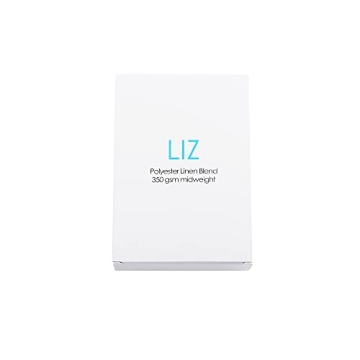 Liz Faux Linen Curtain Fabric Samples - 38 Colors Available