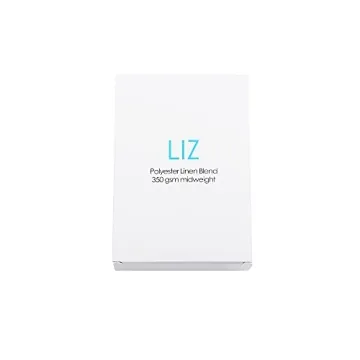 Liz Faux Linen Curtain Fabric Samples - 38 Colors Available