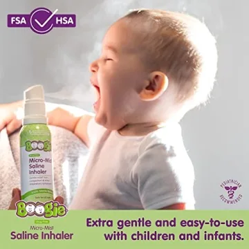 Boogie Micro-Mist Saline Inhaler Pediatrician Recommended Nasal Relief