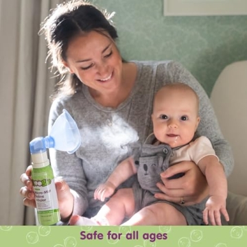 Boogie Micro-Mist Saline Inhaler Pediatrician Recommended Nasal Relief