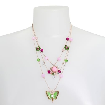 Betsey Johnson Butterfly Charms Necklace for Unique Style