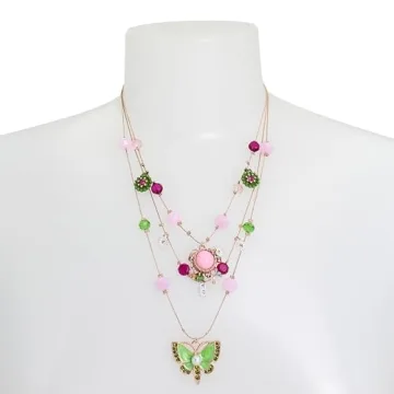 Betsey Johnson Butterfly Charms Necklace for Unique Style