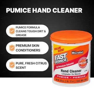 Permatex 28192 Fast Orange Pumice Cream Bonus Size Hand Cleaner