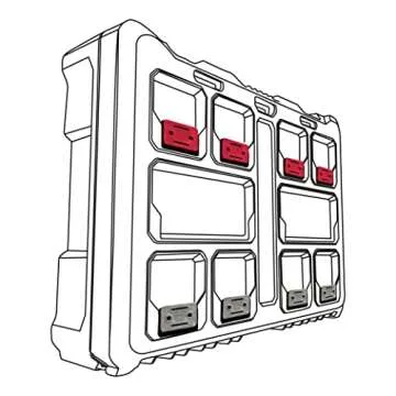 StealthMounts Cleat 'n' Feet Tool Box Storage System