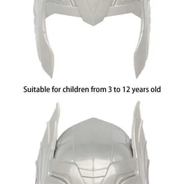 Avazera Black Panther mask for Kids, Children's Birthday Parties Superhero Toys, Halloween Cosplay Black Panther Toys Costume Parties (Thor Mask)