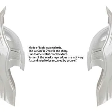 Avazera Black Panther mask for Kids, Children's Birthday Parties Superhero Toys, Halloween Cosplay Black Panther Toys Costume Parties (Thor Mask)