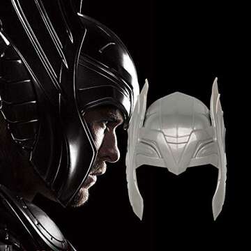 Avazera Black Panther mask for Kids, Children's Birthday Parties Superhero Toys, Halloween Cosplay Black Panther Toys Costume Parties (Thor Mask)