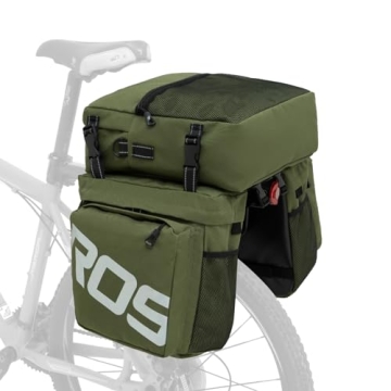 Roswheel 50L Waterproof Bike Panniers - Durable, Versatile Cycling Bags