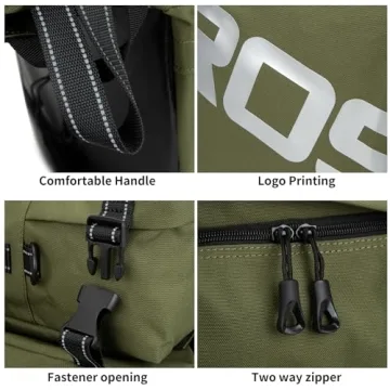 Roswheel 50L Waterproof Bike Panniers for Cycling Adventures