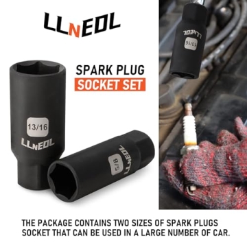 LLNEDL 3/8" Drive Impact Socket Set 95Pcs with Ratchet