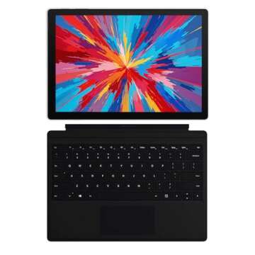Microsoft Surface Pro 4 Touchscreen Laptop, 12.3" (2736 X 1824) Display, Core i5-6300U, 128GB SSD, 4GB RAM, Backlit Keyboard, CAM, Windows 10 Pro (Renewed)
