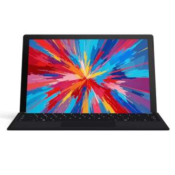 Microsoft Surface Pro 4 Touchscreen Laptop, 12.3" (2736 X 1824) Display, Core i5-6300U, 128GB SSD, 4GB RAM, Backlit Keyboard, CAM, Windows 10 Pro (Renewed)