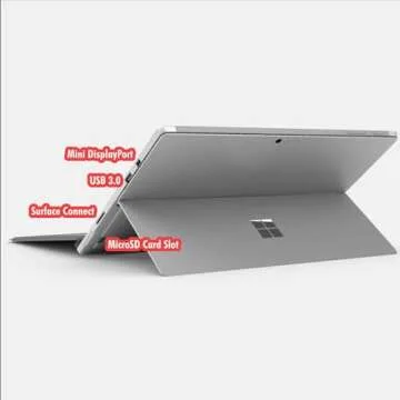 Microsoft Surface Pro 4 Touchscreen Laptop, 12.3" (2736 X 1824) Display, Core i5-6300U, 128GB SSD, 4GB RAM, Backlit Keyboard, CAM, Windows 10 Pro (Renewed)