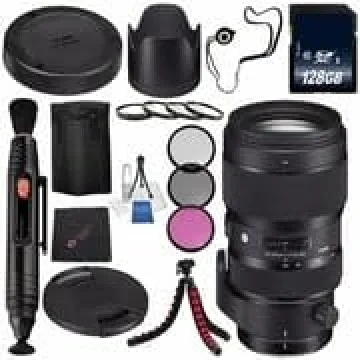 Sigma 50-100mm Art Lens Bundle with Accessories for Canon EF