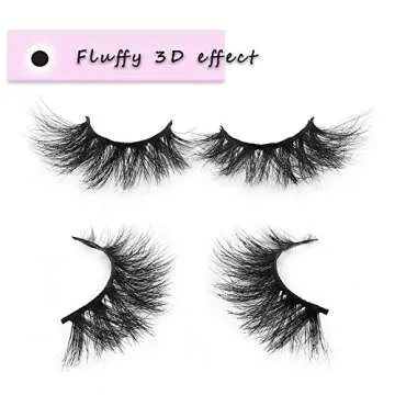 GOO GOO Mink Eyelashes for a Fluffy Natural Look