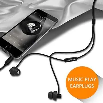 MAXROC Earplugs for Comfortable Sleep and Noise Isolation