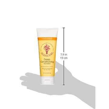 Jessicurl, Deep Conditioning Treatment, No Fragrance Added, 8 Fl oz. Deep Conditioner for Dry Damage...