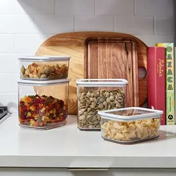 iDesign Rosanna Pansino Kitchen Organization and Storage Bins, Clear