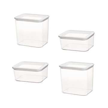 iDesign Rosanna Pansino Kitchen Organization and Storage Bins, Clear