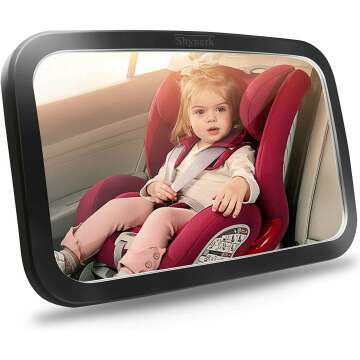 Shynerk Baby Car Mirror - Safe Rear Facing Infant Viewing