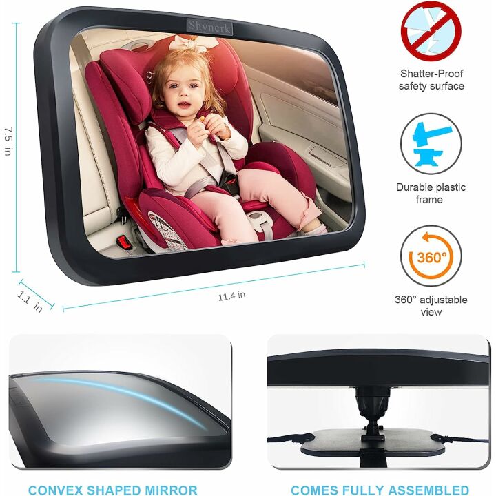 Buy Shynerk Baby Car Mirror - Shatterproof Safety Design