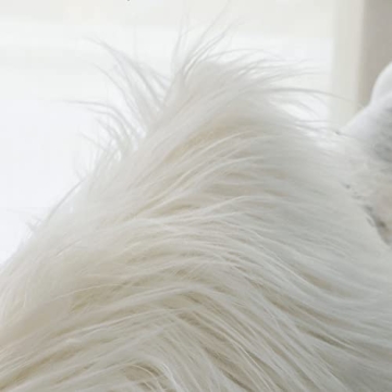 OurWarm Faux Fur Pillow Covers Set of 2 for Elegant Home Decor