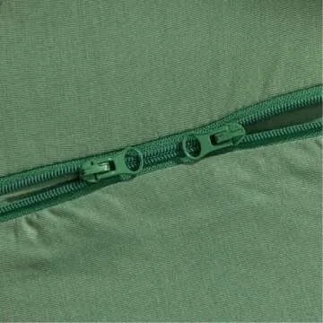 GUISBY Bamboo Baby Sleepers with 2 Way Zipper