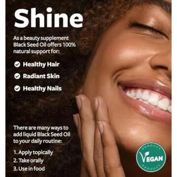 Black Cumin Seed Oil Liquid: Organic Cold-Pressed Wellness Solution