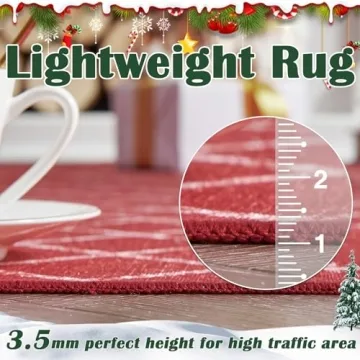 Vibrant Jinchan Christmas Rug for Festive Home Decor