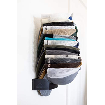 ORIGINAL DomeDock Wall-Mount Rack for 20 Hats