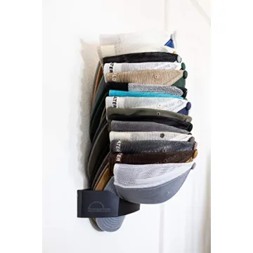 ORIGINAL DomeDock Wall-Mount Rack for 20 Hats