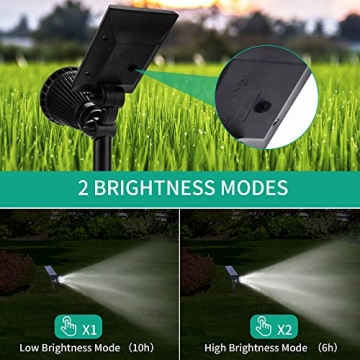 Nekteck Solar Lights for Outdoor Accent Lighting