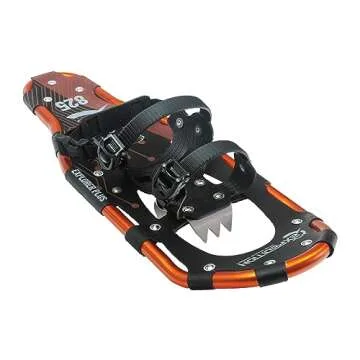Lightweight Aluminum Frame Snowshoes with Dual Ratchet Bindings, Durable Construction, and Carry Bag...