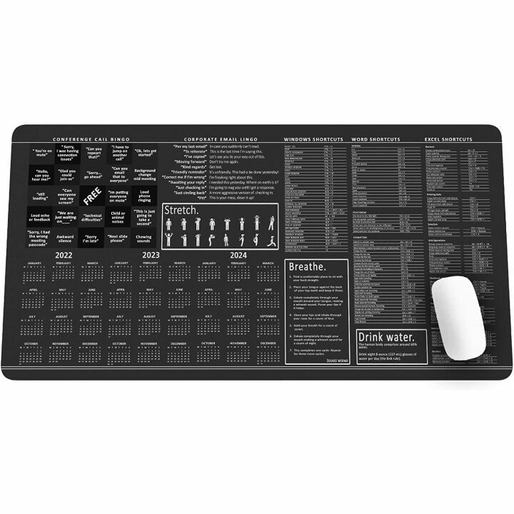 Ergonomic Mouse Mat for Office Comfort