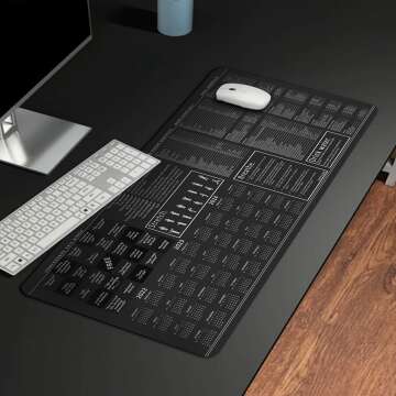 Ergonomic Mouse Mat for Office Comfort