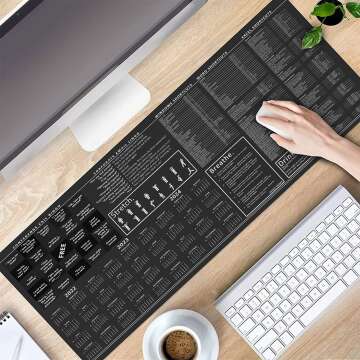 Ergonomic Mouse Mat for Office Comfort