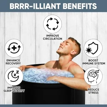 Arctic Fox Portable Ice Bath Tub: 99 Gallons for Athletes
