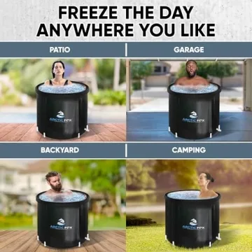 Arctic Fox Portable Ice Bath Tub: 99 Gallons for Athletes