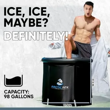 Arctic Fox Portable Ice Bath Tub: 99 Gallons for Athletes