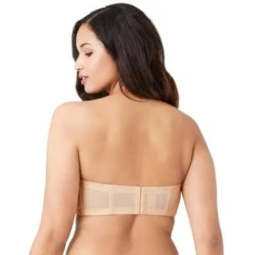 Wacoal Women's Red Carpet Full Busted Strapless Convertible Bra, Sand, 42DD